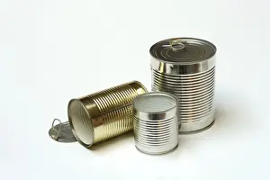 Food Storage Solutions Drucke: Various tin cans, tin cans