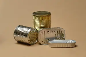 Food Storage Solutions Drucke: Various tin cans, tin cans
