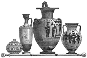 Ancient Greek Vases Drucke: Vases from ancient Greece