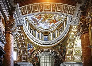 Sacred Building Structure Drucke: Vatican Basilica