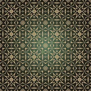 Geometric Seamless Pattern Drucke: Vector seamless pattern. Modern stylish texture