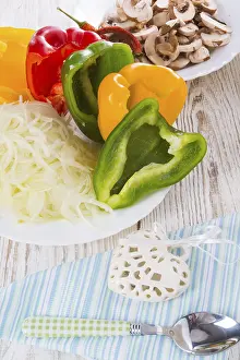Vegetarian Meal Inspiration Drucke: Vegetables letscho