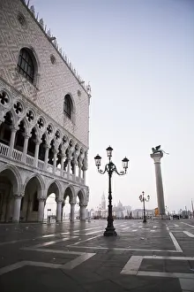 Evening In Venice Italy Drucke: Venice - St. Mark's Square
