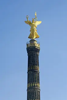 Drucke von Siegessäule, Berlin Deutschland Bildhauerei Drucke: Siegessäule, Berlin Deutschland