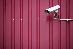 Deserted Building Drucke: Vidiosurveillance