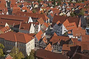 German Federal Republic Parish Churches Drucke: View from the 89, 5 m high tower