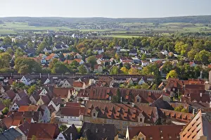 Southern Germany Historic Landmark Drucke: View from the 89, 5 m high tower