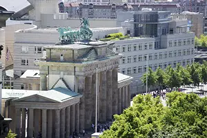Architectural Styles In Central Europe Drucke: View over Berlin