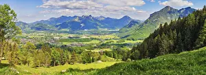 Open Air Countryside View Drucke: View from the Breitenbachhutte