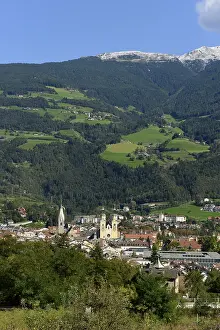 Abandoned Village Italy Drucke: View of Brixen in the Eisacktal
