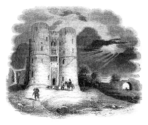 Northern Europe Historical Image Drucke: View from the castle of Coventry