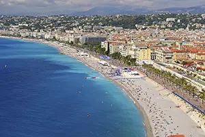 Drucke von Blick vom Schlossberg, Nizza, Département Alpes-Maritimes, Provence-Alpes-Côte d'Azur, Frankreich Blick vom Schlossberg, Nizza, Département Alpes-Maritimes, Provence-Alpes-Côte d'Azur, Frankreich Alpen Drucke: Blick vom Schlossberg, Nizza