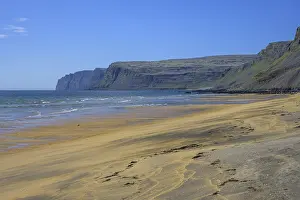 Icelandic Rock Formations Drucke: View to the cliffs of Latrabjarg