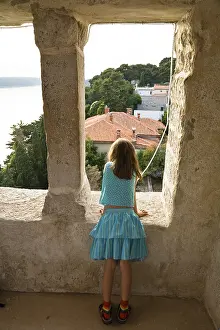 Balkan Peninsula Views Drucke: View from the clocktower of St