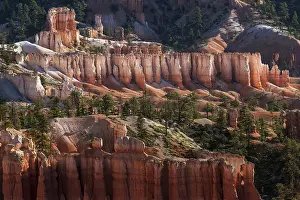 Sandstone Landscape Photography Drucke: View of coloured rock formations