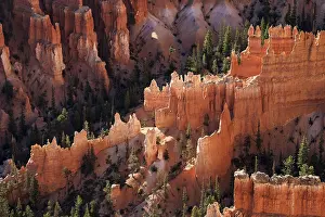 Rocky Formation Photography Drucke: View of coloured rock formations