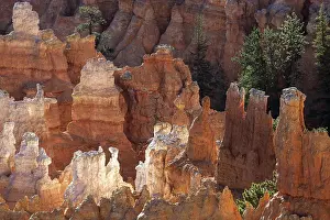 Sandstone Landscape Photography Drucke: View of coloured rock formations