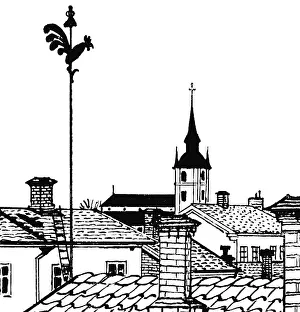 Historic Berlin Architecture Drucke: View from Esbjoern's windows