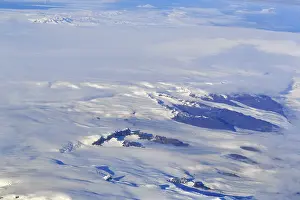 Northern Europe Ice Landscapes Drucke: View of glaciers, structures, rocks in ice