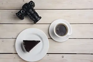 Gourmet Food Image Drucke: Top view of hipster snack