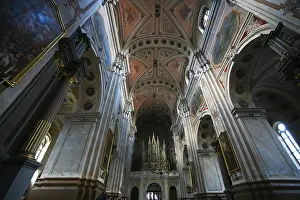 Drucke von Ansicht von innen der Kathedrale. Kaunas Litauen Drucke: Ansicht von innen der Kathedrale. Kaunas
