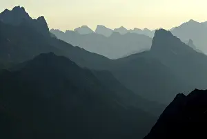 Ehrwald Austria Drucke: View of the Karwendel Range, Ehrwald
