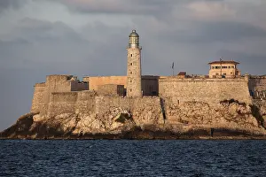 Cuba Travel Photography Drucke: View on lighthouse and Morro Castle
