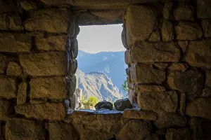 Drucke von Ein Blick auf die Ruinen von Machu Picchu, Peru Peru Kulturerbestätten Drucke: Ein Blick auf die Ruinen von Machu Picchu, Peru.