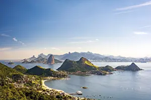Tropical Urban Environment Drucke: View from the top of the mountains
