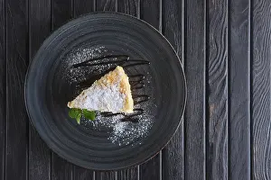 Napoleon Cake Drucke: Top view of Napoleon cake