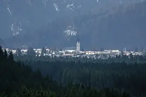 Southern Germany Views Drucke: View of Oberstdorf, Oberallgau