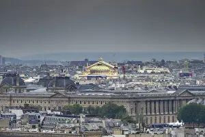 Drucke von Ansicht der Oper vom Panthéon, Paris, Île-de-France, Frankreich, Europar, Paris, Île-de-France, Frankreich Ansicht der Oper vom Panthéon, Paris le-de-France Frankreich Europar Paris le de France Pantheon Drucke: Blick auf die Oper vom Panthéon.