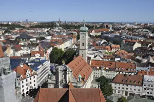 Southern Germany Panoramic Image Drucke: View, panorama, panoramic view