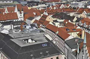 Central Europe Historic Quarter Image Drucke: View, panorama, panoramic view