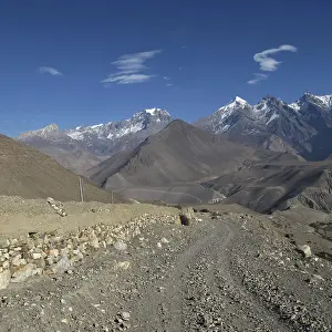 Himalayan Trekking Drucke: View from Phalyak, Central Nepal