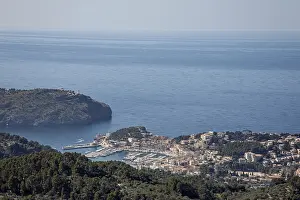 Balearic Islands Spain Drucke: View of Port de Soller, Majorca