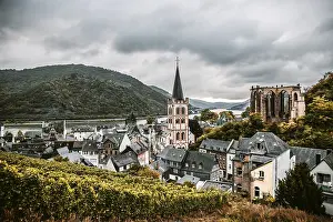 UNESCO World Heritage Site Germany Drucke: View from the Post Tower of St