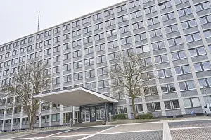 German Government Architecture Drucke: View of the Presidium, Administration Building