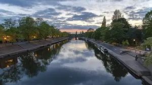 Drucke von Ansicht des Flusses Ouse in York, England, UK York Drucke: Ansicht des Flusses Ouse in York, England, UK