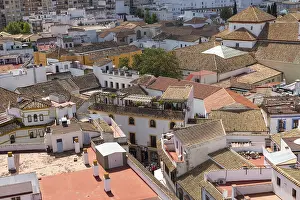 Drucke von Blick auf Dächer, Córdoba, Andalusien, Spanien Blick auf Dächer, Córdoba, Andalusien, Spanien Cordoba Drucke: Ansicht von Dächern, Córdoba.