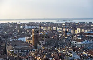 World Heritage Site Europe Drucke: View over the rooftops of Venice