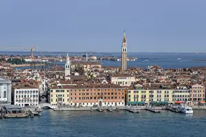 Northern Italy Landmark Drucke: View of the San Marco district