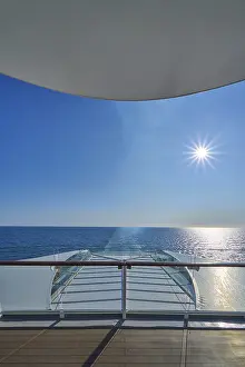 Scandinavian Sea Views Drucke: View from the ship's deck
