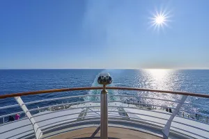 Scandinavian Travel Photos Drucke: View from the ship's deck
