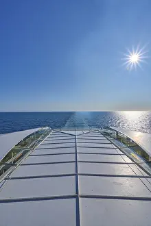 Scandinavian Sea Views Drucke: View from the ship's deck