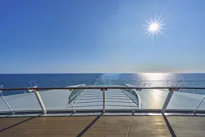 European Boat Photography Drucke: View from the ship's deck