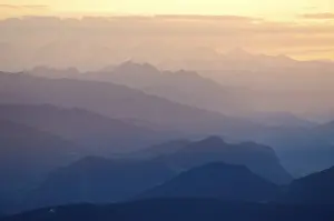 Styrian Alps Drucke: View from the Stoderzinken, Styria, Austria