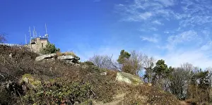 Natural Preserve Scenery Drucke: View of the summit of the Kalmit