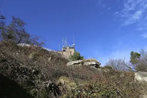 Nature Conservation Area Germany Drucke: View of the summit of the Kalmit