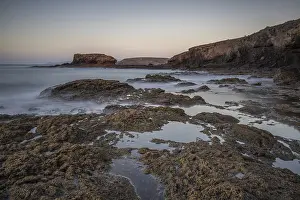 Canary Islands Landscape Drucke: View of the sunrise over the Atlantic